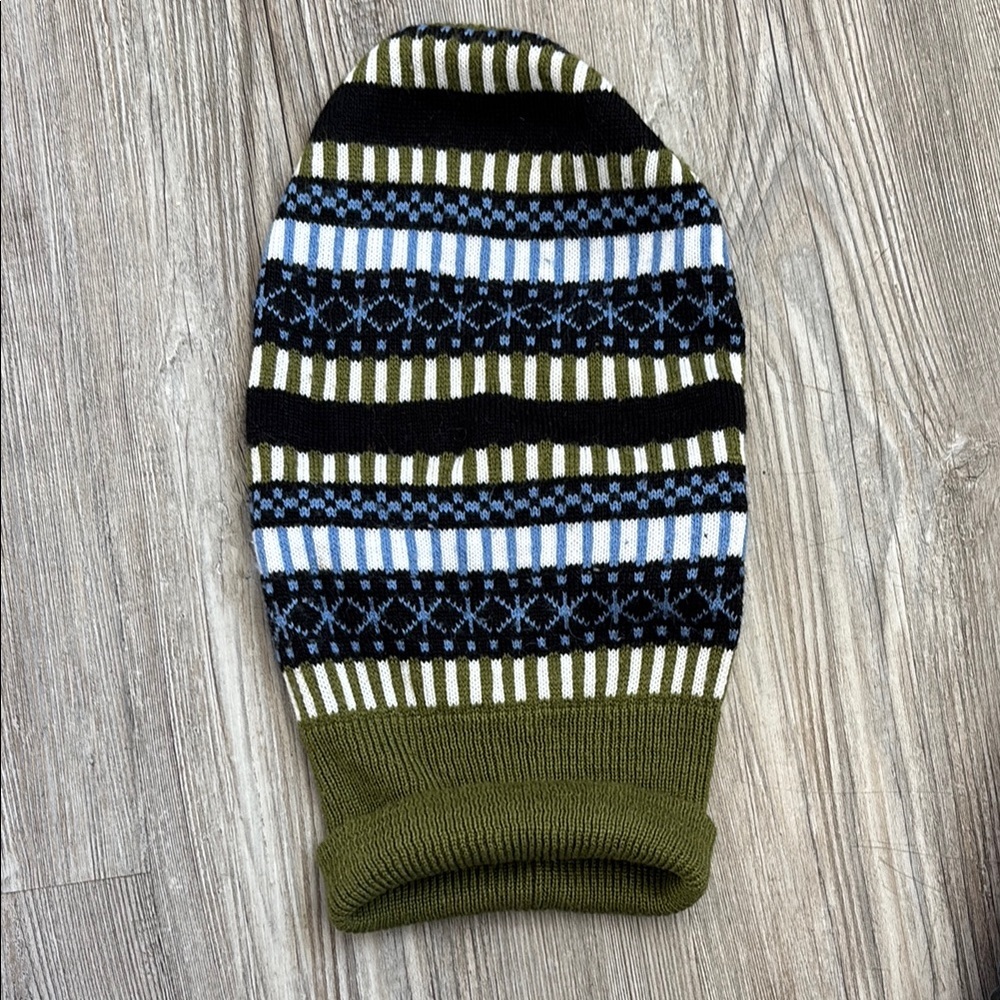 🌸Stylish Knit Dog Sweater in Green and Blue - Picture 3 of 4